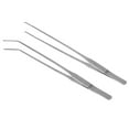 thumbnail image 1 of 2 pinzas rectas de acero inoxidable de 27 CM y pinzas de punta curva, pinzas para plantas acuáticas, herramientas para plantas de peceras, 1 of 3