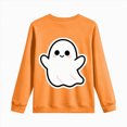 thumbnail image 5 of Child Boys Halloween Shirt for 9t 10t Boys Halloween T-shirt Boys Ghost Kids Shirt Crewneck Long Sleeve Graphic Top Toddler to Youth Boys Clothes Size 9-10 Years, 5 of 9