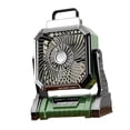thumbnail image 2 of Ventilador de Camping con luz, ventilador de escritorio con gancho, silencioso, portátil, recargable por USB, ventilador para tienda de campaña, para Verde, 2 of 8