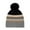 Gray, variant on Fewfanhot Winter Knit Beanie Hat Head Cover Cap–Warm Cuffed Stripe Ski Cap for Men & Women Outdoor Activities