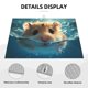 thumbnail image 3 of Balery Cute Swimming Guinea Pig Alfombrilla de Secado para Cocina, 18x24 Pulgadas, Súper Absorbente para Platos y Encimeras, 3 of 7