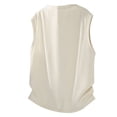 thumbnail image 3 of USNSM (M-5XL) Men's Plus Size Casual Tank Tops Knit V Neck Sleeveless T Shirts Summer Beach Lightweight Muscle Tee Beige M, 3 of 8