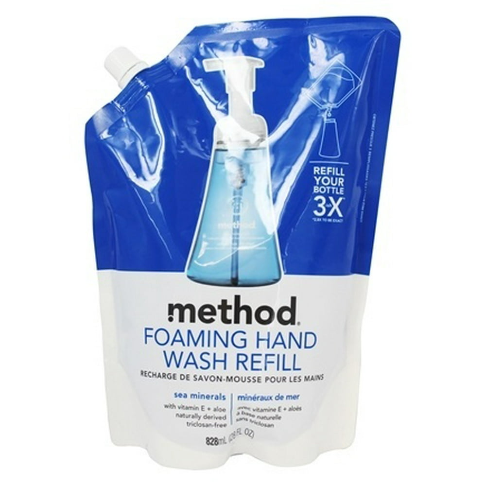 Foaming Hand Wash Refill Sea Minerals 28 fl. oz. by Method (pack of 2