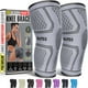 thumbnail image 1 of Rodilleras de compresión para mujer y hombre, paquete de 2, para aliviar el dolor, correr, entrenar y practicar deportes. Rodilleras para ligamentos cruzados anteriores (LCA), desgarro de menisco, art, 1 of 5