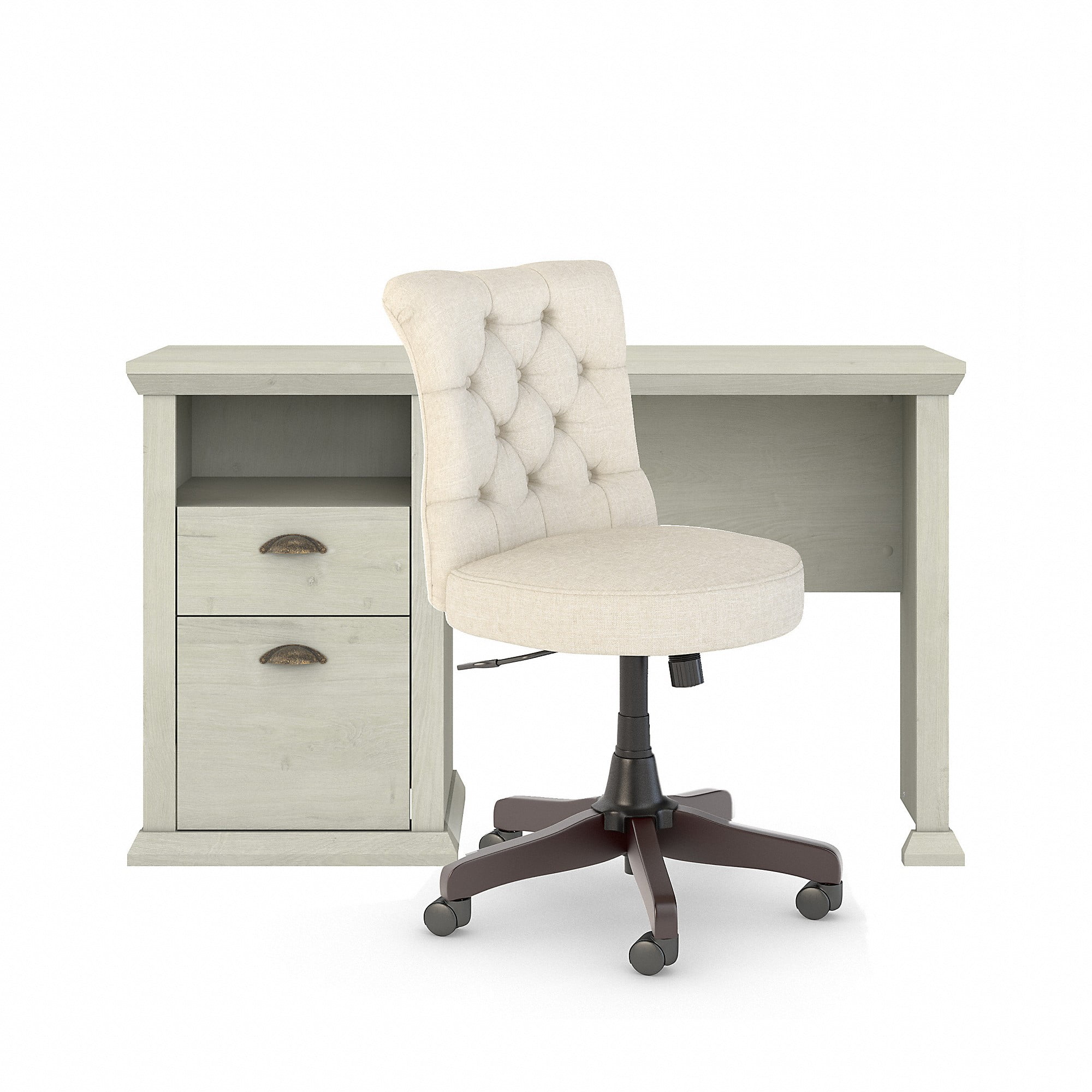 Bush Furniture Yorktown 50W Home Office Desk and Chair Set Walmart