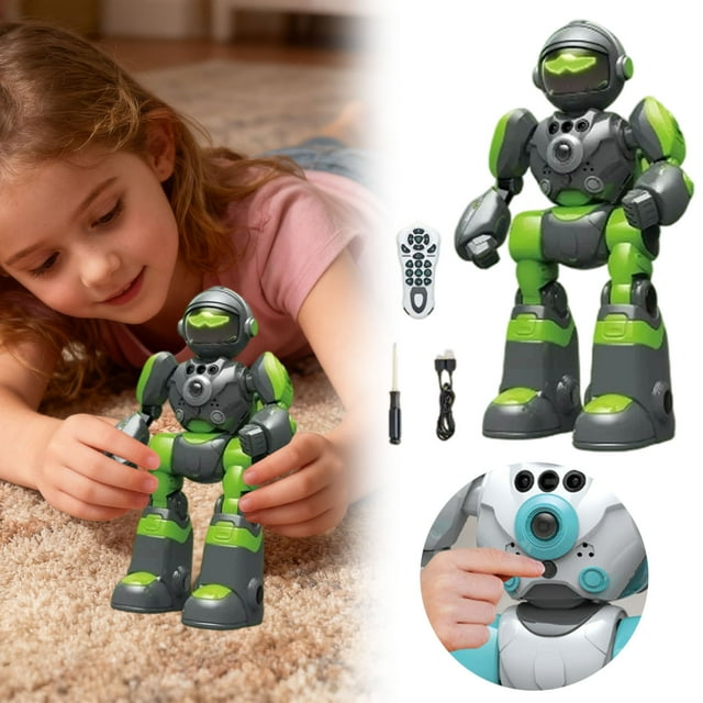 Noehoiugi Robot Toys For Kids,Remote Control Robot With Gesture Sensing Control,Remote Control Robot For Toddler Boys Age 3 4 5 6 7 8 Years Old