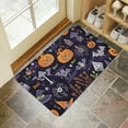 thumbnail image 4 of Evil Pumpkin Ghost Door Mat,Non-Slip Doormat Happy Halloween Mat 17x30 Inch Throw Rug for Room Winter Laundry, 4 of 6