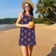 thumbnail image 3 of Fotbe Octopus Vestido de Verano sin Mangas para Mujer – Vestido Midi Línea A, Estilo Camiseta Floral, Vestido Playero Casual y Fluido, 3 of 7