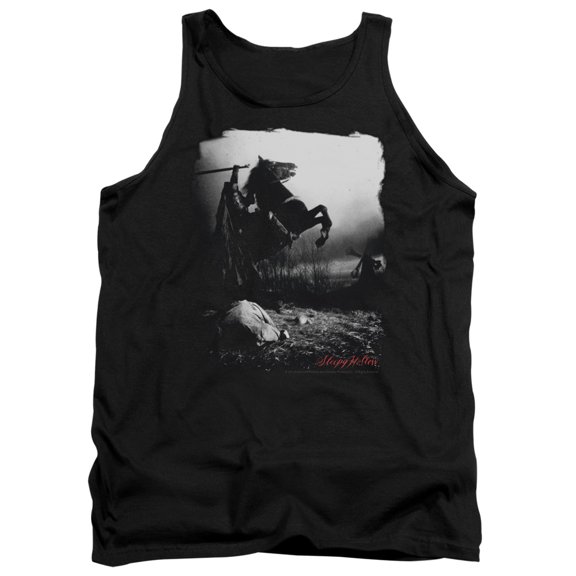 Sleepy Hollow Foggy Night Adult Tank Top Black