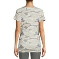 thumbnail image 6 of Time and True Women's Maternity Short Sleeve V-Neck T-Shirt, 6 of 6