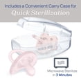 thumbnail image 6 of Chicco PhysioForma® One-Piece Silicone Pacifier, 0-6m, 4pk - Spring Collection, New, 6 of 10