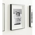 thumbnail image 4 of Kate and Laurel Gibson Modern Wall Picture Frame Set of 4, 11x14 matted to 8x10, Black and White, Four-Piece Frame Set for Use as Gallery Wall Frame Set in Living Room Wall Décor, 4 of 9