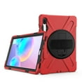 thumbnail image 5 of KIQ Galaxy Tab S7 Plus 12.4 Case, Heavy Duty Shield Case Shoulder Strap for Samsung Galaxy Tab S7+ 2020 [Shield Red], 5 of 9
