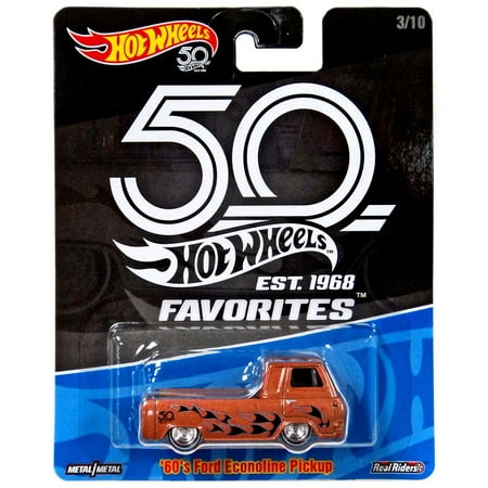Hot Wheels Favorites 60s Ford Econoline Pickup Die Cast Car