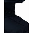 thumbnail image 5 of KVE Women's Hooded Packable Ultra Light Coat Warm Short Puffer Jacket Navy M, 5 of 9