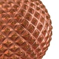 thumbnail image 2 of Vickerman 4" Coral Durian Glitter Ball Ornament, 6 per Bag, 2 of 5
