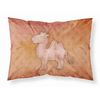 Polkadot Camel Watercolor Fabric Standard Pillowcase-30 x 20.5-