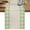 Sage Green, White, Cream, variant on Retro Black Table Runner, Farmhouse Buffalo Plaid Vintage Beige Washable Cotton Linen Table Runners 72 Inches Long, Dresser Scarf Runner for Dining/Coffee/Kitchen/TV Stands/Cabinets 14''x72''