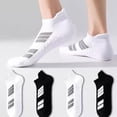 thumbnail image 5 of 5/10 Pairs Unisex Low-Cut No-Show Sports Socks, Thickened Anti-Slip Breathable Ankle Running Sports Socks for Man and Women (5Pair-B), 5 of 5
