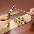 thumbnail image 2 of Abbracc 9Pcs 13mm Metal Leathercarft Stamping Tool Set, Numbers Stamps Steel Punch Tool, 2 of 9