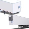 thumbnail image 3 of Caution 13' 6" High Trailer Vinyl Decal Sticker - Height Trailer Sign with Mirror Text Truck Safety Decal for Dry Van and Reefer Trailers Caution Clearance Height Sign (10" x 14", Blue), 3 of 8