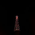 thumbnail image 6 of Northlight Set of 3 Lighted Multi-Color Spiral Christmas Trees - 3', 4', and 6', 6 of 9