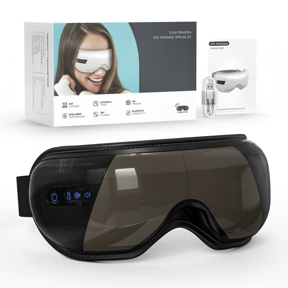 Eye Massager For Migraines, Electric Massagers with soft Music, efficient Relief of Fatigue, Long Hours of computer Workers