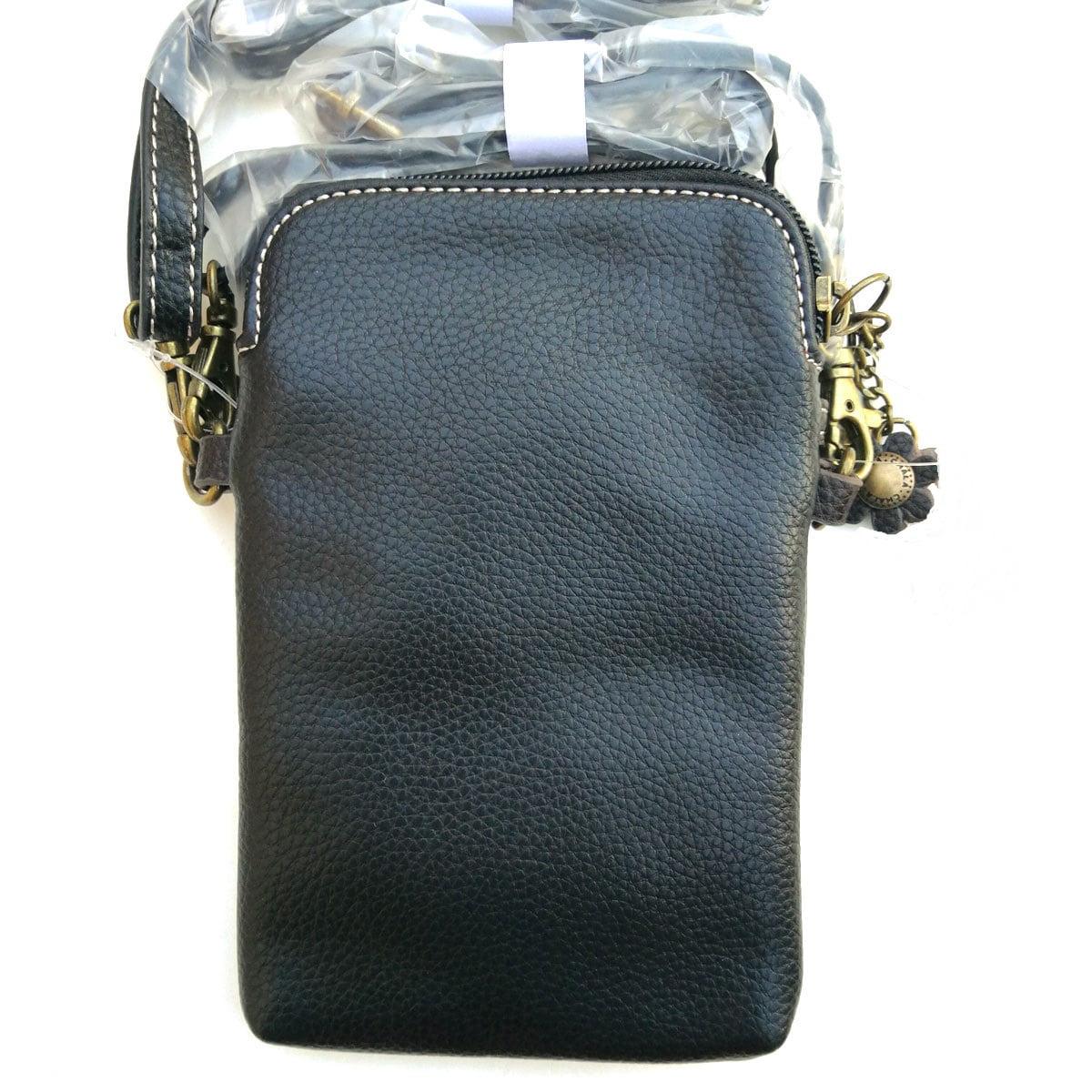 CHALA Crossbody Cell Phone Purse, Women's Wristlet Handbags with Adjustable Strap- Navy (Tiger)
