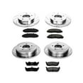 thumbnail image 3 of PowerStop Front and Rear Z23 Evolution Sport Carbon-Fiber Ceramic Brake Pad and Drilled & Slotted Rotor Kit Fits: FORD Select Models K1868, 3 of 10