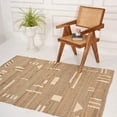 thumbnail image 5 of KLAVATE Decorative Modern Rug Beige Geometric Abstract Design Area Rug, 5 of 5