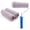 Purple, variant on Nichiyo 4-Piece 9 inch Paint Roller Kit with 3 Microfiber Covers, for Walls Ceilings Furniture, Washable Reusable, Purple