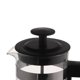 thumbnail image 4 of Cafetera francesa, 800 ml Brasil Cafetera de prensa francesa tipo émbolo de vidrio prensa francesa para compartir un café gourmet (800ML), 4 of 5