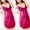 Hot Pink, variant on LSLJS Sexy Ladies Lingerie Sleepwear Women Lace Bow Underwear Night Dress, Women's Pajama Dress
