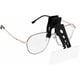 thumbnail image 5 of Lupa de clip para lunetas con 3 lentes intercambiables, clipsable y rabattable mains libres 1,5 x 2,5 x 3,5 x para la conferencia, la costura, los amantes, la carta, 5 of 5