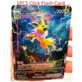 thumbnail image 1 of PTCG Pokemon Vmax Charizard Rayquaza Umbreon Toys, pasatiempos, coleccionables, colección de juegos, tarjetas de Anime, 1 of 1