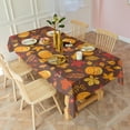 thumbnail image 3 of Fall Tablecloth 60x120 Inch Rectangular,Thanksgiving Autumn Harvest Maple Leaf,Pumpkin,Dwarf Table Cover for Party Picnic Dinner Decor, 3 of 6