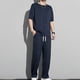 thumbnail image 2 of Conjuntos Cortos para Hombres sin Mangas Seco Rápido Y Pantalones Cortos Divididos Dos Piezas, Deportes de Ocio Dos Piezas Pantalones Conjunto, 2 of 4