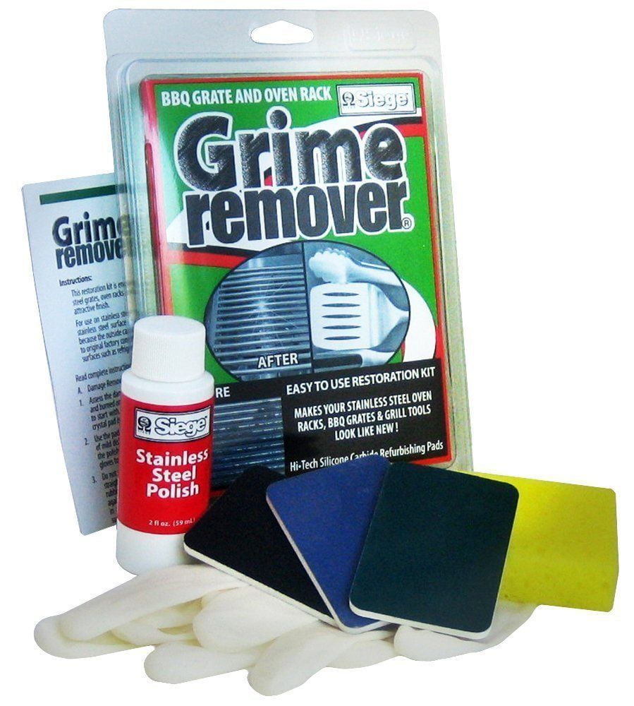 63000, Siege Stainless Steel Oven Racks, BBQ Grates, Grill Cleaner