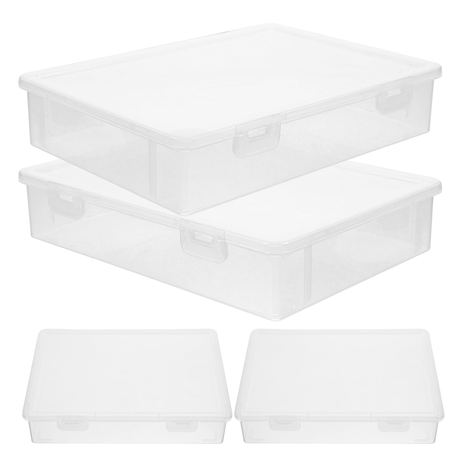 Raindrops Clear Plastic Multi-Functional Organizer for Jewelry, Beads, and Small Craft Storage Box