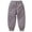 Gray, variant on Girls Winter Quilted Cotton Pants Warm Unisex Casual Loose Sweatpants Toddler Boys Full Length Jogger Pants Size 3T
