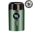 thumbnail image 1 of 2 Pack Mini Shaver for Men Grooming Arm Bar Self Cut System for Beards Lightweight Aluminum Alloy Beard Mens Razors Small Razors for Facial Hair Trimmer Portable Design for Facial Hair Trimmers, 1 of 7