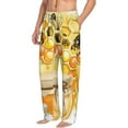 thumbnail image 2 of Disketp Honey Bee Men'S Pajama Pants - Ultra Soft Fleece Sleep And Lounge Pants (Size: S-Xxl), 2 of 9