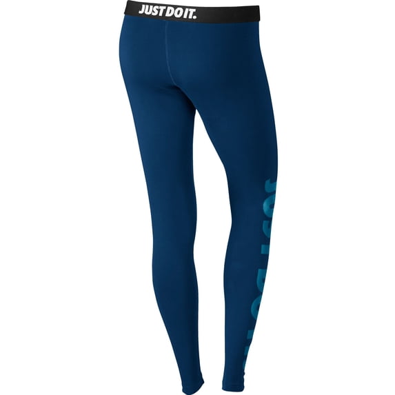 Nike Sportswear Leg-A-See Just Do It Logo Women's Leggings Binary Blue 726085-430