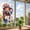 #4blue, variant on Window Privacy Film, One Way Mirror Tint, Heat Control Sun Blocking, Daytime Reflective Protection and Easy Static Cling for Sliding Glass Doors, Home Windows, and Office Partitions.