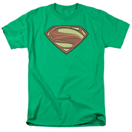

Man Of Steel New Solid Shield Unisex Adult T Shirt For Men And Women