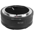 thumbnail image 3 of Cergrey NEWYI Lens Adapter Ring For FD Lens To For Nikon Z6II/Z7II Z Mount Cameras, 3 of 8
