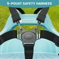 thumbnail image 4 of Royalbelle Sky Blue 12v Electric Bumper Car for Kids, Ride On with Remote Control, 4 of 6