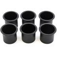 thumbnail image 2 of 6 Cup Holder Plastic Pocket Recessed Insert Universal for Boat RV Car Truck Sofa Game Table Marine Pontoon Motorhome Camper, 2 of 5