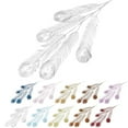 thumbnail image 2 of Coofit 2PCS Artificial Flower Lifelike Peacock Tail Fake Plant Fake Flower for Wedding, 2 of 6