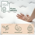 thumbnail image 4 of Zinus Slumber 1 - 10" Gel-Infused Memory Foam Innerspring Mattress, Adult, Full, 4 of 14